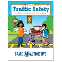 Coloring Book: Traffic Safety... from ASI 40480 Koozie Group