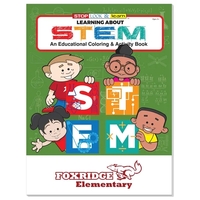 Coloring Book: Learning About STEM... from ASI 40480 Koozie Group