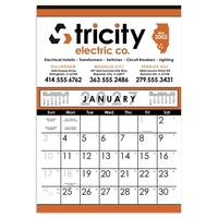 Commercial 12-Sheet Calendar... from ASI 40480 Koozie Group