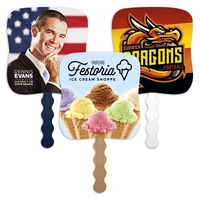 White Stock Fans... from ASI 40480 Koozie Group