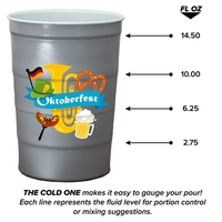 Garyline® The Cold One Steel Chill Party Cup - 16 oz.... from ASI 40480...