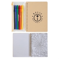5" x 7" FSC® Mix Doodle Notebook with Markers(SM)... from ASI 66887 PCNA /...