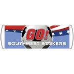 Single Sided Custom Scroll Banners - 9.5" x 27.5"