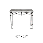 Portable Folding Table - 47"h x 24"w