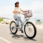 Retrospec Chatham Rev 3 Beach Cruiser E-Bike - Step Through