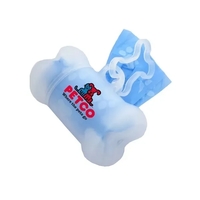 Clear Bone Shaped Pet Bag Dispenser