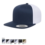 YP Classics High Profile 2-Tone Trucker Snapback Cap
