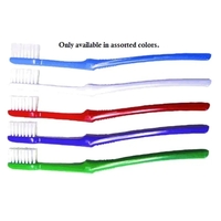 Small pet toothbrush measuring 5.75" made of plastic and comes in... from ASI...