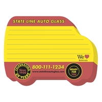 4" x 4" Die Cut Adhesive Notes