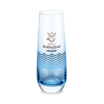 Soudan Blue Stemless Flute - VividPrint™