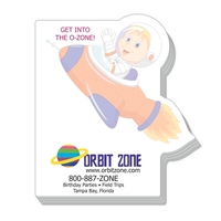 4" x 7" die cut scratch pad with 50 sheets of... from ASI 56950 Gill Studios...