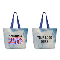 America250™ 14 Oz. Recycled Canvas Tote Bag... from ASI 61125 Hit Promotional...