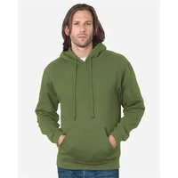Hooded sweatshirt. 9.5 oz. preshrunk 80% cotton/20% polyester. Blank...