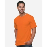 Bayside Unisex USA-Made Midweight Pocket T-Shirt