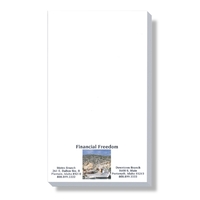4" x 7" scratch pad with 50 sheets of white paper... from ASI 56950 Gill...
