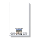 4" x 7" 50 Sheet White Scratch Pad
