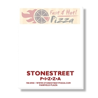 8 3/8" x 10 5/8" 25 Sheet White Scratch Pad