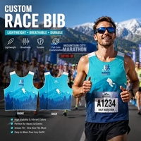 Premium Lycra Race Bib with Full Color Sublation