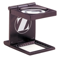 Black metal linen tester with 6 power lens used to check... from ASI 46170...