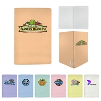 4" X 6" Pastel Sewn Paper Cover Notebook... from ASI 30208 A P Specialties /...