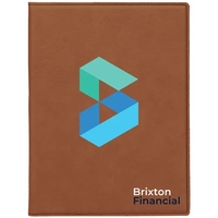 1.5" x 9.5" x 12" portfolio made of rawhide leatherette with... from ASI...