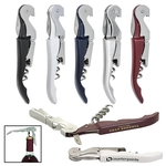 Double Hinge Corkscrew Wine Bottle Opener