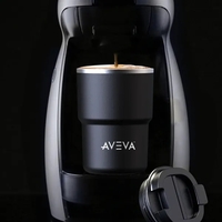 Double wall 12 ounce coffee mug with screw-top leak proof lid.... from ASI...