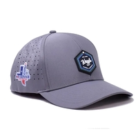 Waggle Origin Hat offers a clean low-profile snapback with breathable...