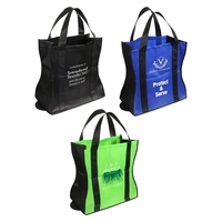 Non-Woven Folding Tote... from ASI 36730 Ariel Premium Supply Inc