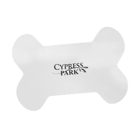 Non-abrasive, bone-shaped towel that absorbs moisture three times faster than...