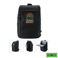 Coral Repreve® RPET 20-Can Backpack Cooler... from ASI 67866 Logomark/Valumark