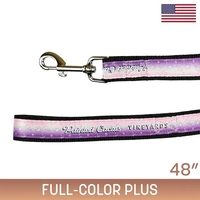 48" Heavy Duty Sublimated Leash w/ Nickel-Plated Hardware