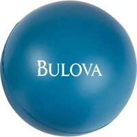Large round stress ball made of polyurethane material and measuring 2... from...