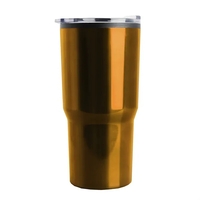 Carova - 18 oz. Stainless Steel Shell Auto Tumbler... from ASI 40480 Koozie...