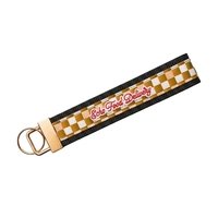 5" Sublimated Key Strap with Gold-Colored Hardware