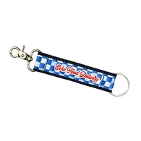 4" Sublimated Key Fob w/ Matte Nickel Hardware