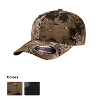 Flexfit Veil Camo fitted cap with stretch fit and imprint-ready design.......