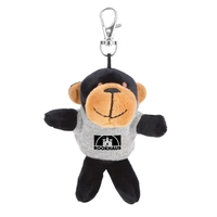 4" Chelsea Teddy Bear™ Plush Key Tag (Wild Bunch Series)