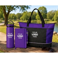 Welcome Employee Tote with Journal, Pen and Bottle... from ASI 89971 Stuff A Mug