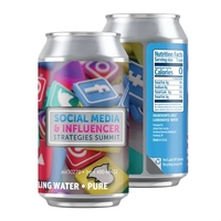 12 oz. Sparkling Canned Water, Full Color Digital... from ASI 30270 Aakron Line