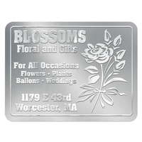 Rectangle Embellished Foil Roll Seal