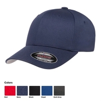 Flexfit youth fitted cap with wool-like fabric and imprint-ready front.......