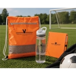 Outdoor Sport Kit with Drawstring Bag,Water Bottle & Journal