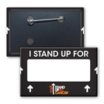 Rectangle Button w/ Pin