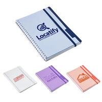 Soft Spiral Notebook With Front Pocket... from ASI 36730 Ariel Premium Supply...