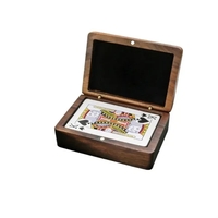 Blank Playing Cards With Wood Box
