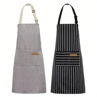 Dirt Repellent Striped Apron