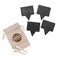 Slate Cheese Marker Set ( 4pcs)... from ASI 98766 Yanlee Trading Co Ltd