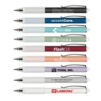 Bliss Gel, Soft Touch Rubberized Hybrid Ink Gel Pen with Grip... from ASI...