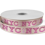 7/8" Bridal Satin Ribbon - 100yd Roll - Sparkle